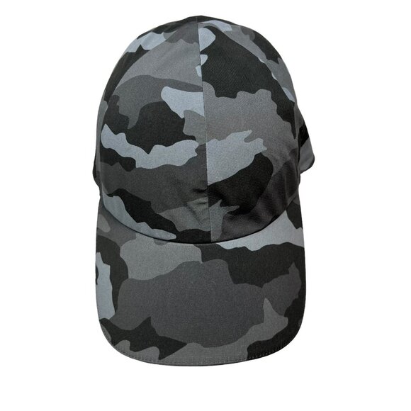 Lululemon Fast Free Run Strapback Hat Cap Gray Camo Camouflage Men' Unisex H3RG - Picture 2 of 8